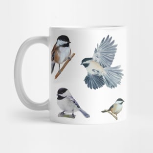 Painted Chickadee Set Mug